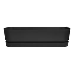 elho 8711904357702 pot à fleurs Extérieure Plastique Noir