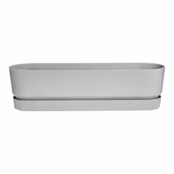 elho 8711904357764, Plastique, Gris, Ovale, Extérieure, 100%, 100%