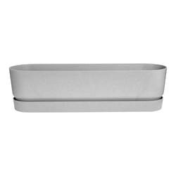 elho 8711904357764 pot à fleurs Extérieure Plastique Gris