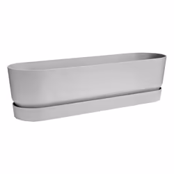 elho 8711904357764 pot à fleurs Extérieure Plastique Gris