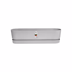 elho 8711904357764 pot à fleurs Extérieure Plastique Gris