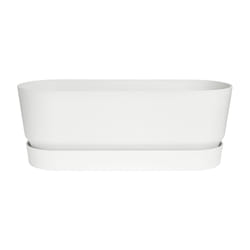 elho 8711904358174 pot à fleurs Extérieure Plastique Blanc