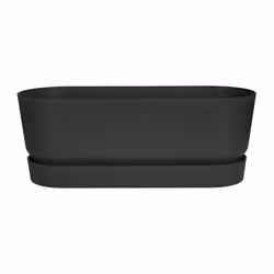 elho 8711904358358, Plastique, Noir, Ovale, Extérieure, 100%, 100%