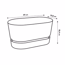 elho 8711904358358 pot à fleurs Extérieure Plastique Noir - Vue supplémentaire 11