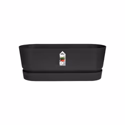elho 8711904358358 pot à fleurs Extérieure Plastique Noir