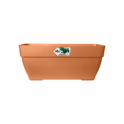 elho 8711904483210 pot à fleurs Extérieure Plastique Marron