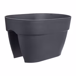 elho 8711904492823 pot à fleurs Extérieure Plastique Noir