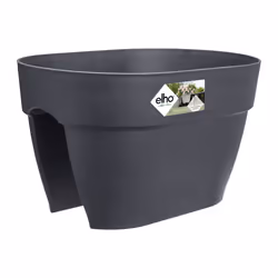 elho 8711904492823 pot à fleurs Extérieure Plastique Noir