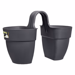 elho 8711904493028 pot à fleurs Extérieure Plastique Noir