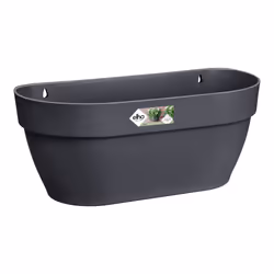 elho 8711904493653 pot à fleurs Extérieure Plastique Noir