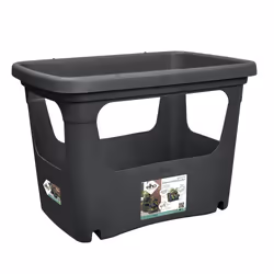 elho 8711904494490 pot à fleurs Extérieure Plastique Noir