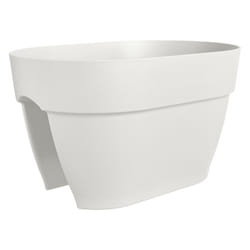 elho 8711904495077 pot à fleurs Extérieure Plastique Blanc