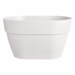 elho 8711904495077 pot à fleurs Extérieure Plastique Blanc