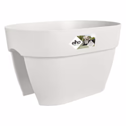 elho 8711904495077 pot à fleurs Extérieure Plastique Blanc