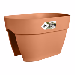elho 8711904495190 pot à fleurs Extérieure Plastique Marron