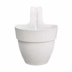 elho 8711904495220 pot à fleurs Extérieure Plastique Blanc