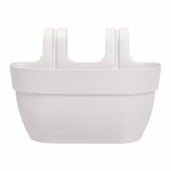 elho 8711904495312 pot à fleurs Extérieure Plastique Blanc