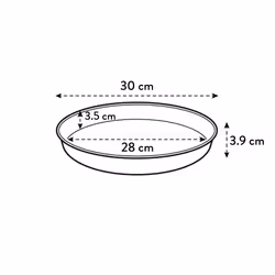 elho 8711904495404 accessoire de plantation Soucoupe