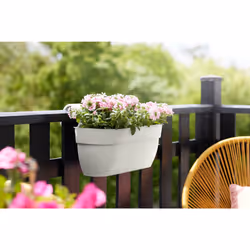 elho 8711904495497 pot à fleurs Extérieure Plastique Blanc - Vue supplémentaire 8
