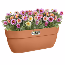 elho 8711904495558 pot à fleurs Extérieure Plastique Marron