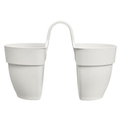elho 8711904495589 pot à fleurs Extérieure Plastique Blanc