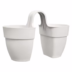 elho 8711904495589 pot à fleurs Extérieure Plastique Blanc