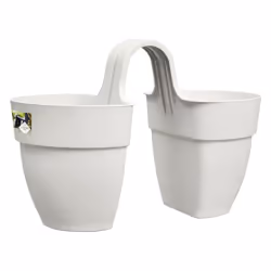 elho 8711904495589 pot à fleurs Extérieure Plastique Blanc