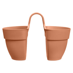 elho 8711904495640 pot à fleurs Extérieure Plastique Marron