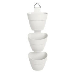 elho 8711904496036 pot à fleurs Extérieure Plastique Blanc