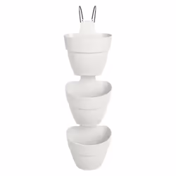 elho 8711904496036 pot à fleurs Extérieure Plastique Blanc