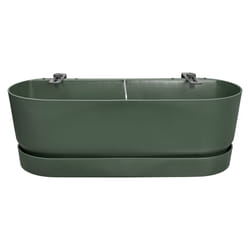 elho 8711904496333 pot à fleurs Plastique Vert