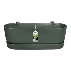 elho 8711904496333 pot à fleurs Plastique Vert