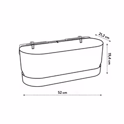 elho 8711904496395 pot à fleurs Plastique Noir - Vue supplémentaire 10