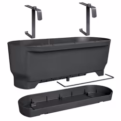 elho 8711904496395 pot à fleurs Plastique Noir - Vue supplémentaire 5