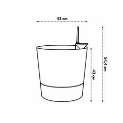 elho 8711904497378 jardinière Gris Plastique - Vue supplémentaire 16