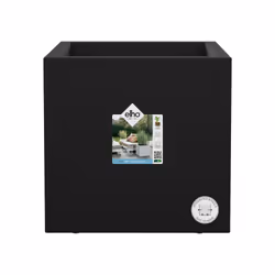 elho 8711904497736 pot à fleurs Intérieur & extérieur Plastique Noir