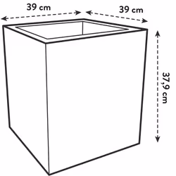 elho 8711904497736 pot à fleurs Intérieur & extérieur Plastique Noir - Vue supplémentaire 8