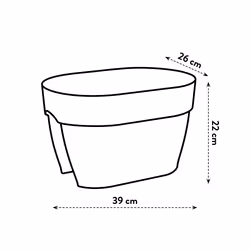 elho 8711904497798 pot à fleurs Extérieure Plastique Rose - Vue supplémentaire 10