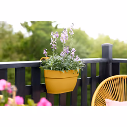 elho 8711904497958 pot à fleurs Extérieure Plastique Jaune - Vue supplémentaire 8