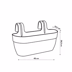 elho 8711904498016 pot à fleurs Extérieure Plastique Jaune - Vue supplémentaire 10