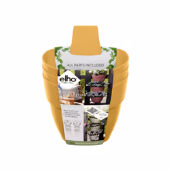 elho 8711904498153 pot à fleurs Extérieure Plastique Jaune