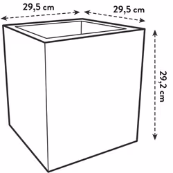 elho 8711904499280 pot à fleurs Intérieur & extérieur Plastique Gris - Vue supplémentaire 9