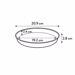 elho 8711904500863 accessoire de plantation Soucoupe