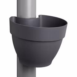 elho 8711904514440 jardinière Noir Plastique