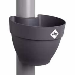 elho 8711904514440 jardinière Noir Plastique