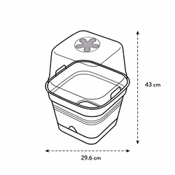 elho 8711904515492 pot à fleurs Plastique Vert - Vue supplémentaire 14