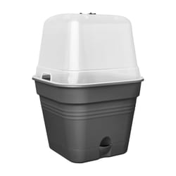 elho 8711904515522 pot à fleurs Plastique Noir