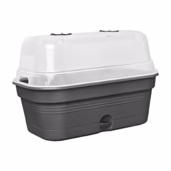 elho 8711904515812 pot à fleurs Plastique Noir