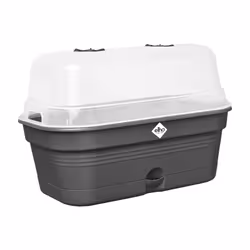 elho 8711904515881 pot à fleurs Plastique Noir