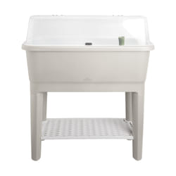 elho 8711904517977 pot à fleurs Plastique Gris
